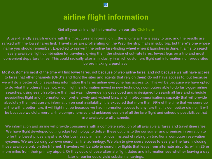 www.airline-flight-information.com