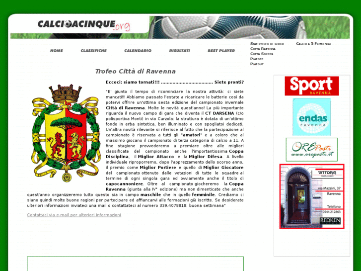 www.calcioacinque.org