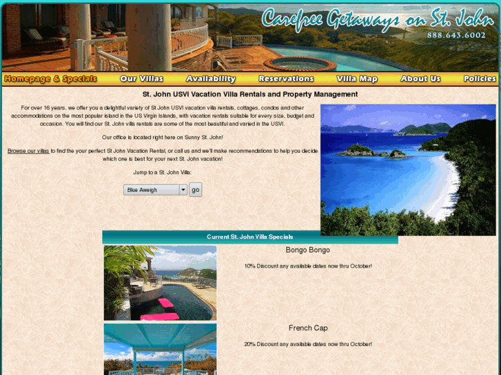 www.carefreegetaways.com