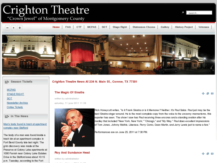 www.crighton-theatre.com