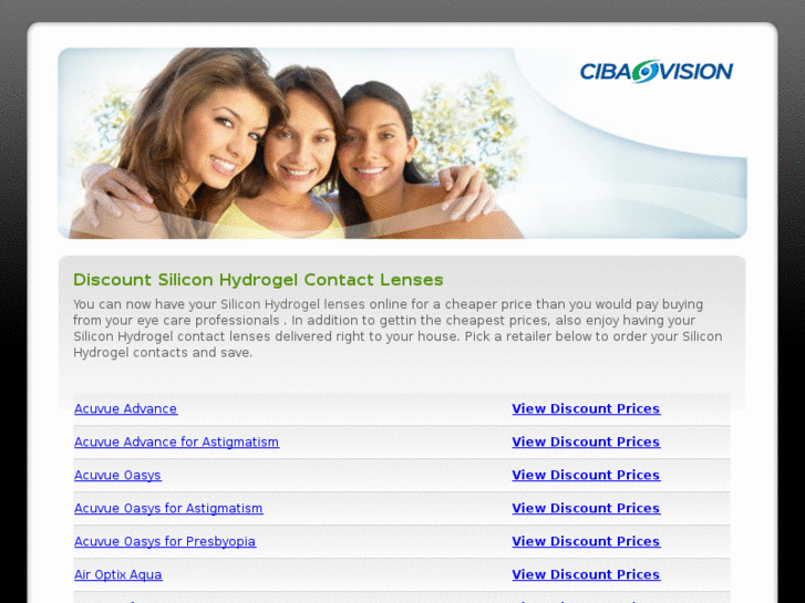 www.discountsiliconhydrogelcontactlenses.com