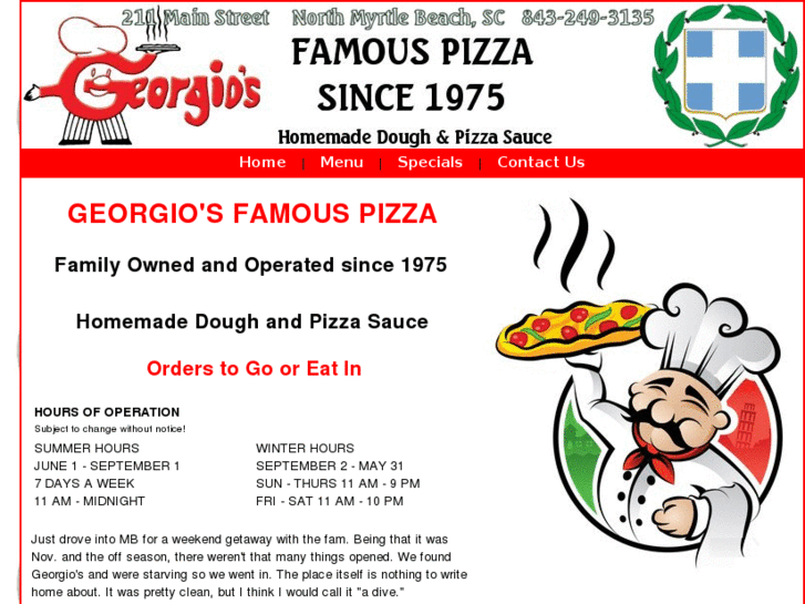 www.georgiosfamouspizza.com