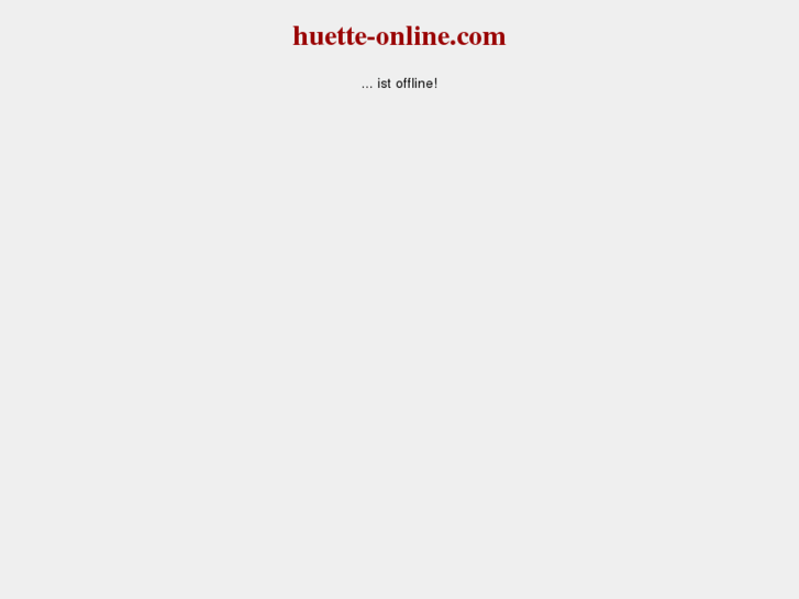 www.huette-online.com