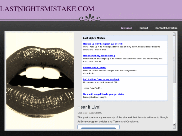 www.lastnightsmistake.com