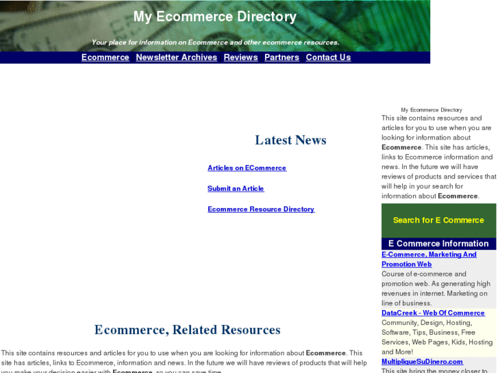 www.myecommercedirectory.com