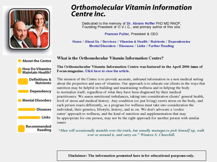 www.orthomolecularvitamincentre.com