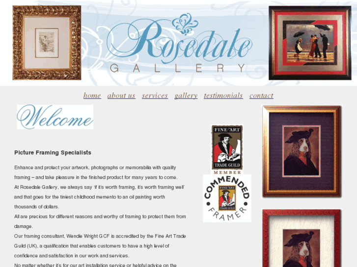 www.rosedalegallery.com