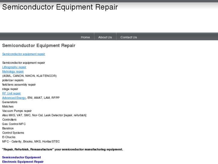 www.semiconductorequipmentrepair.com