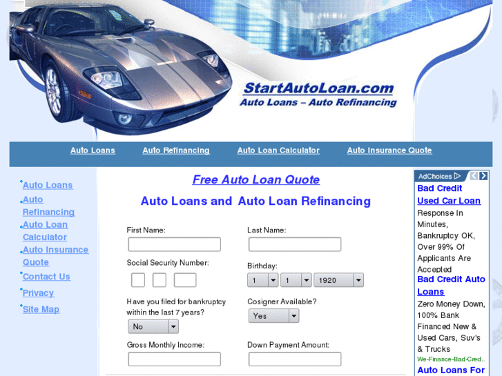 www.startautoloan.com