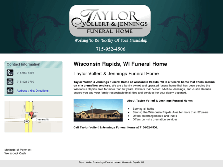 www.taylorfuneralhomewisconsin.com