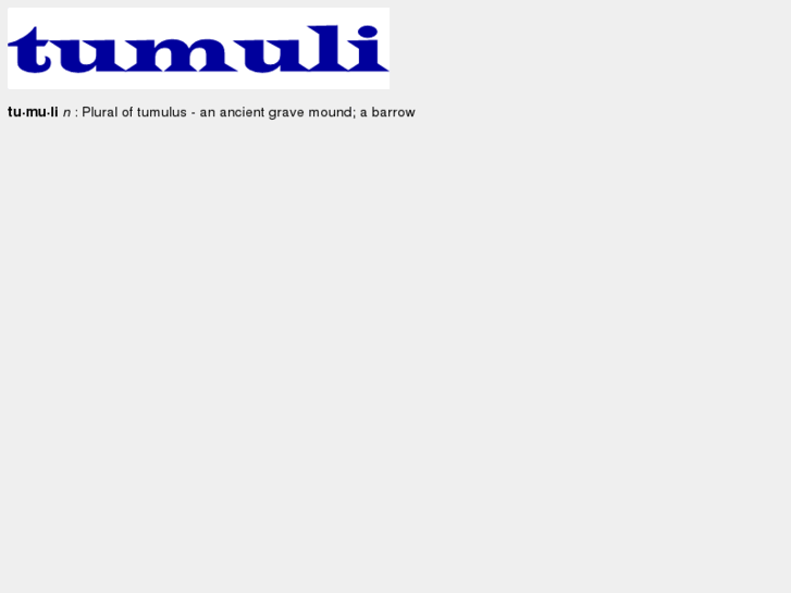 www.tumuli.co.uk
