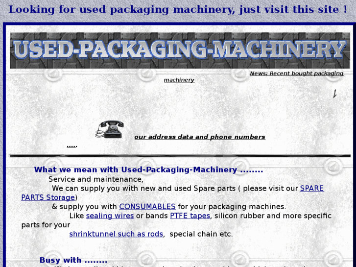 www.used-packaging-machinery.eu