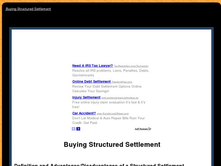 www.buyingstructuredsettlement.com