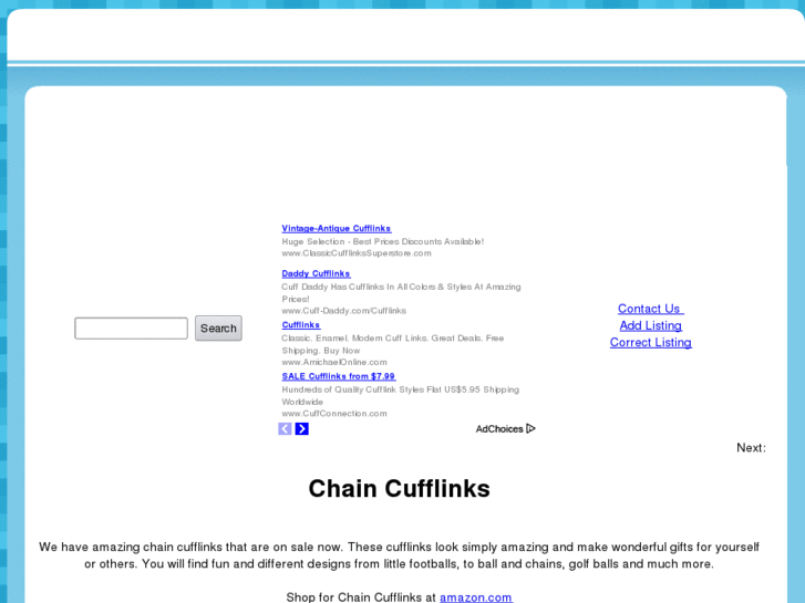 www.chaincufflinks.com