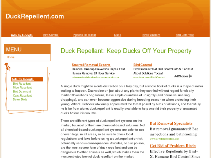 www.duckrepellent.com