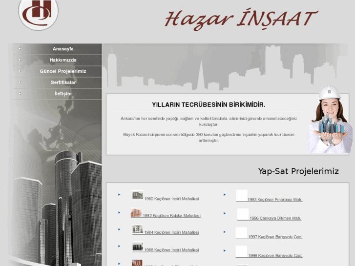 www.hazarinsaat.net