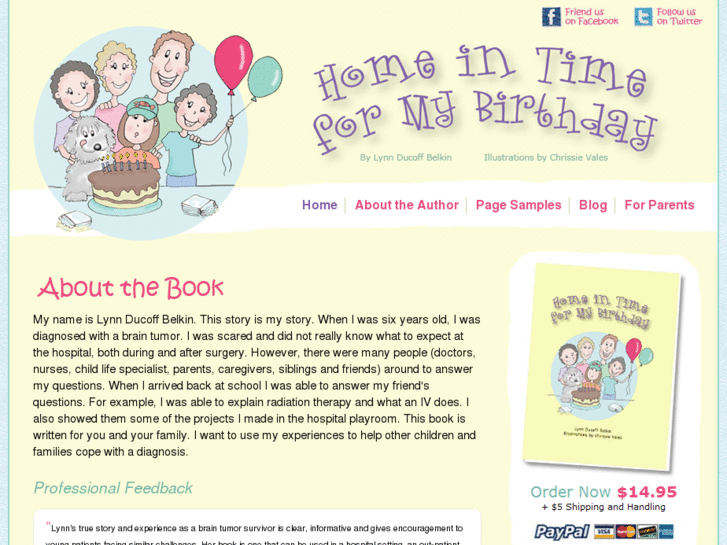 www.homeintimeformybirthday.com