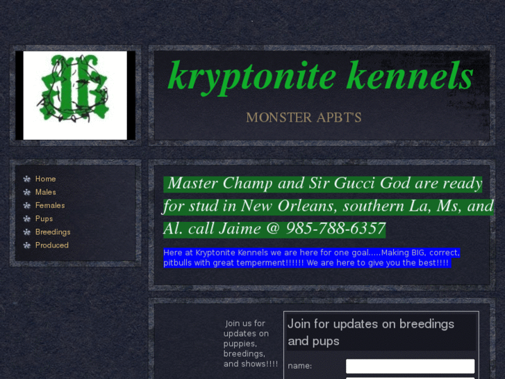 www.kryptonitekennels.com