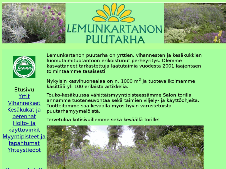 www.lemunkartanonpuutarha.fi