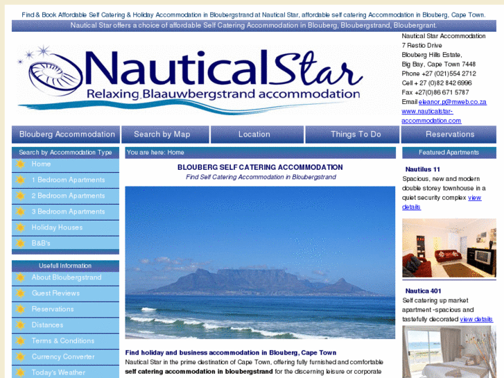 www.nauticalstar-accommodation.com