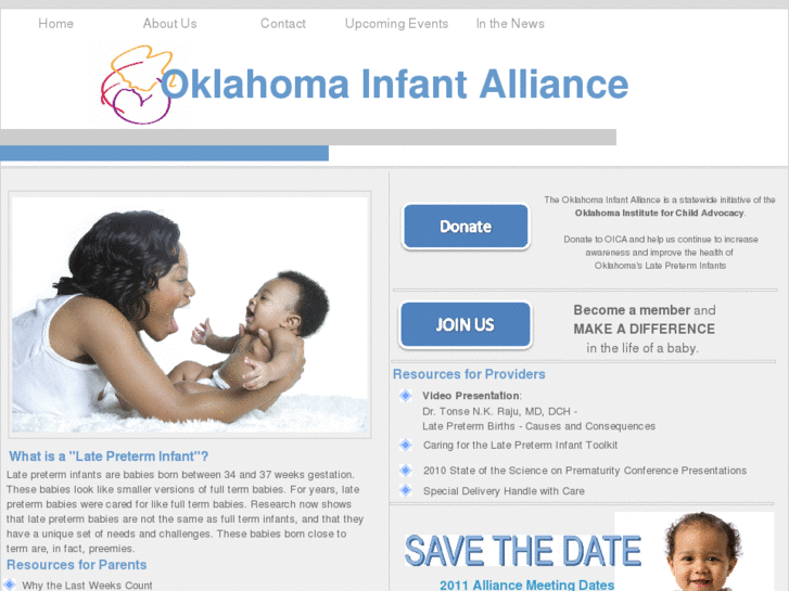 www.oklahomainfantalliance.org