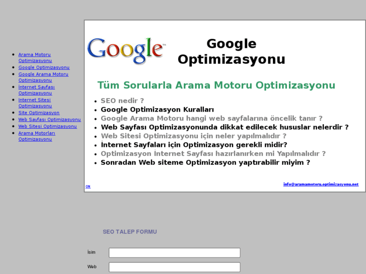 www.optimizasyonu.net