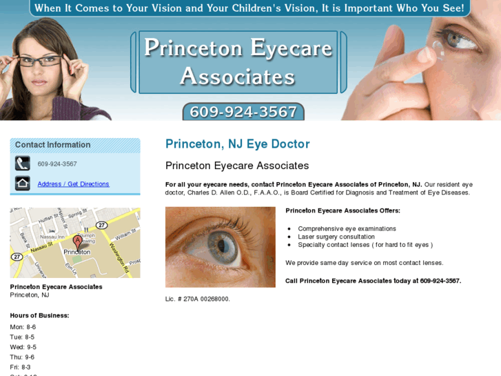 www.princetoneyecareassociates.com