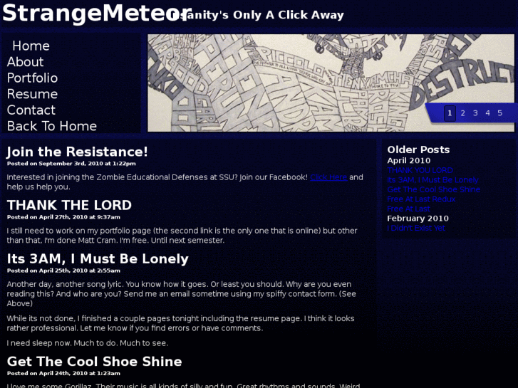 www.strangemeteor.com