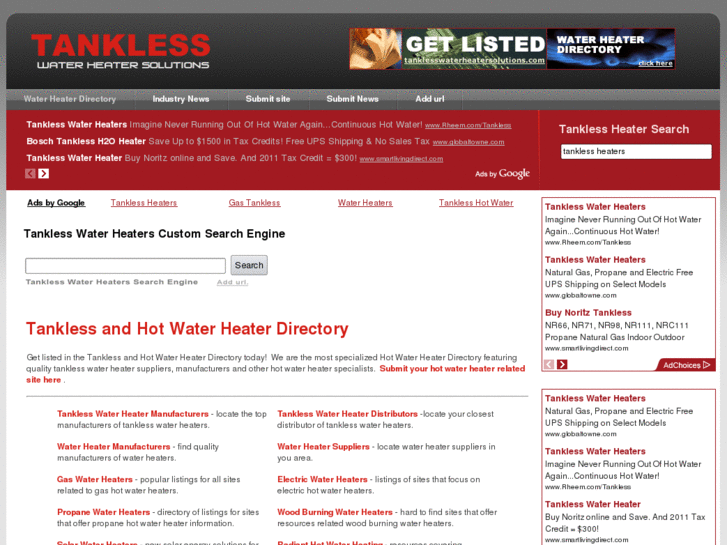 www.tanklesswaterheatersolutions.com