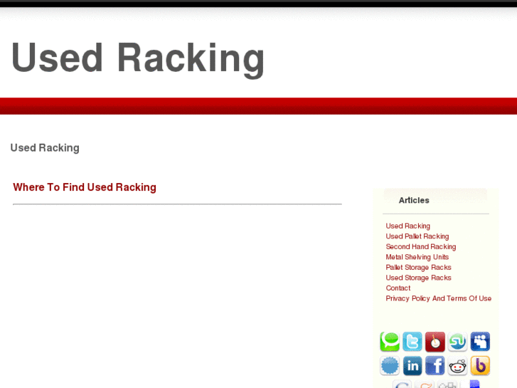 www.usedracking.org