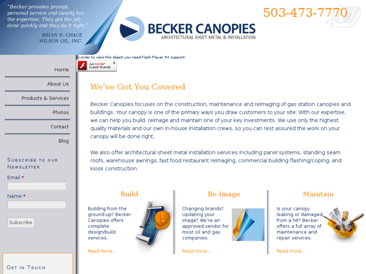 www.beckergasstationcanopy.com