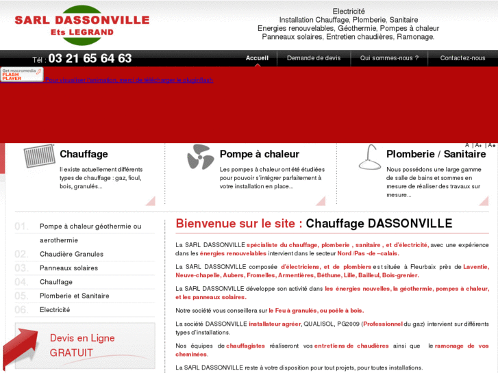 www.chauffage-dassonville.com