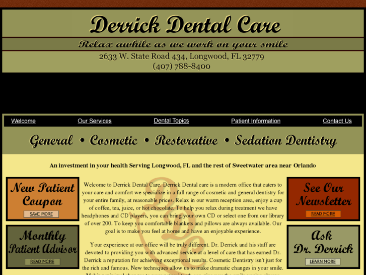 www.derrickdentalcare.com