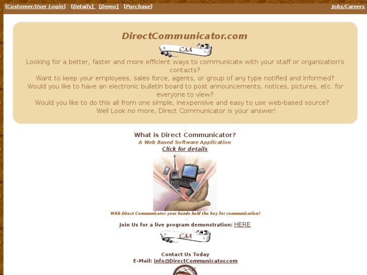 www.directcommunicator.net