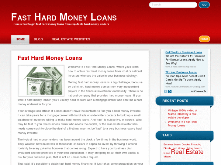 www.fasthardmoneyloans.net