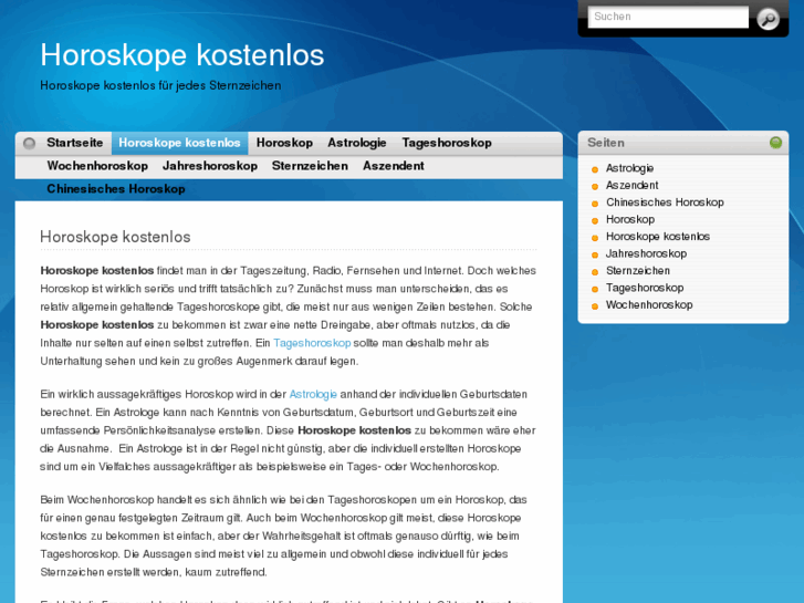 www.horoskopekostenlos.com