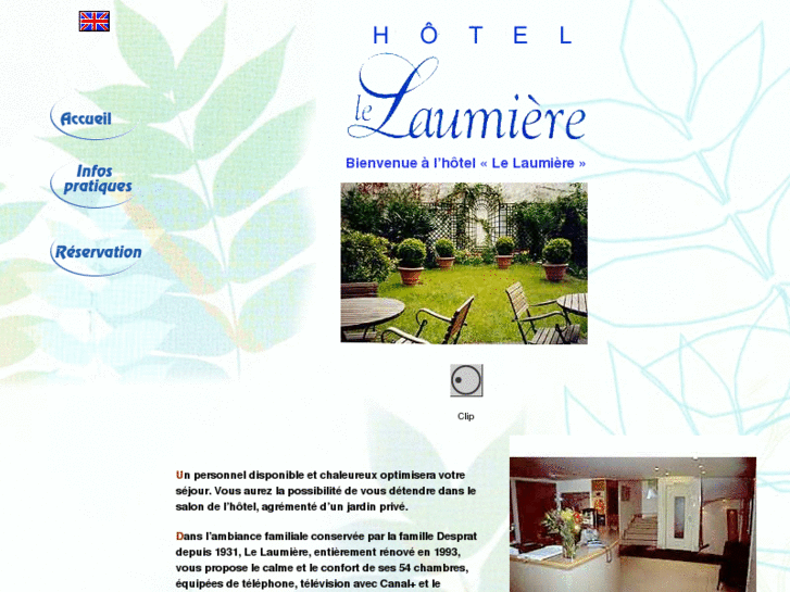 www.hotel-lelaumiere.com