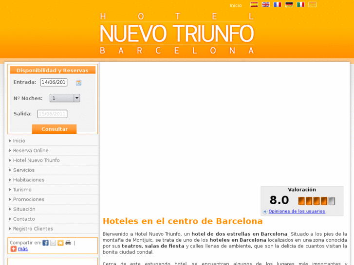 www.hotelnuevotriunfo.com