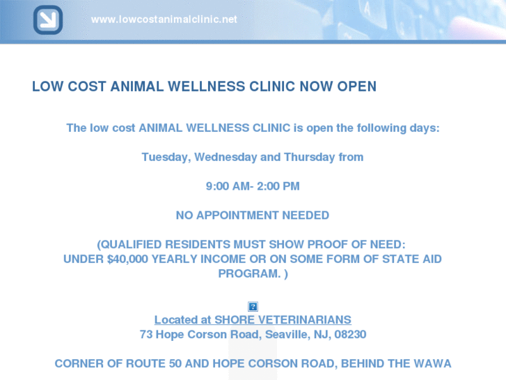 www.lowcostanimalclinic.net