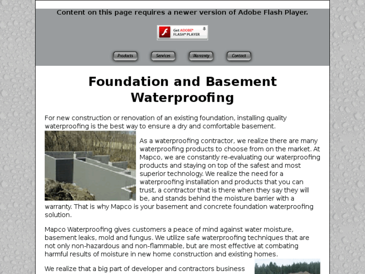 www.mapcowaterproofing.com