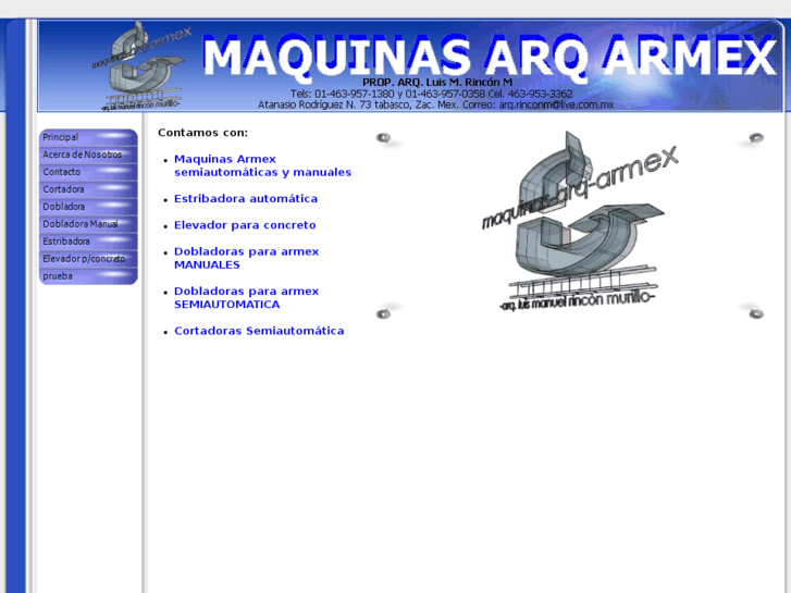 www.maquinas-arq-armex.com