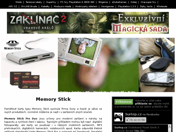 www.memorystick.cz