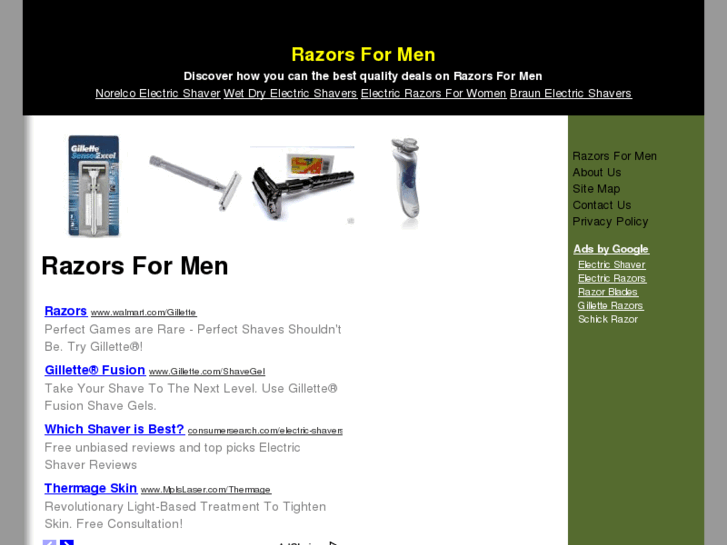 www.razorsformen.com