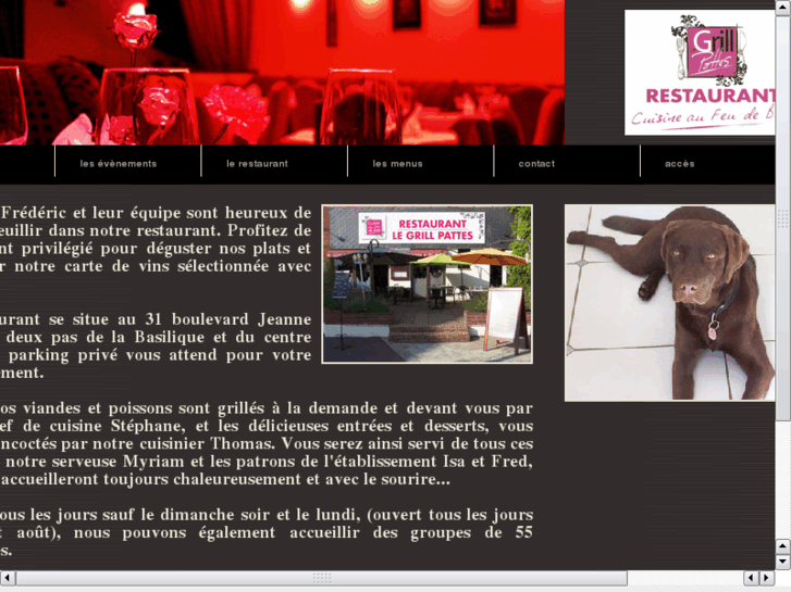 www.restaurantlegrillpattes.com