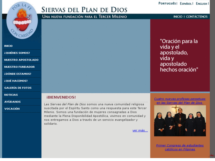 www.siervasdelplandedios.com