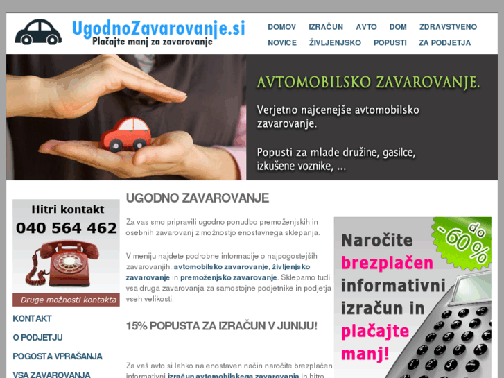www.ugodnozavarovanje.si