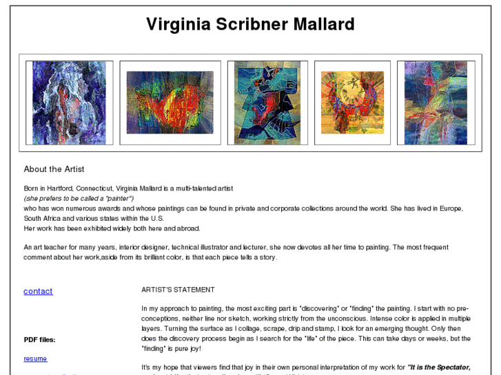 www.virginiascribnermallard.com