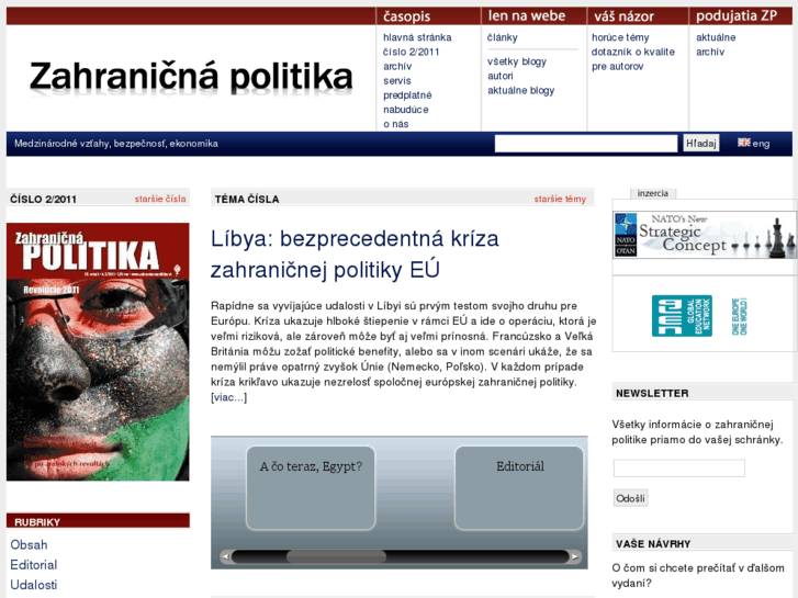 www.zahranicnapolitika.sk