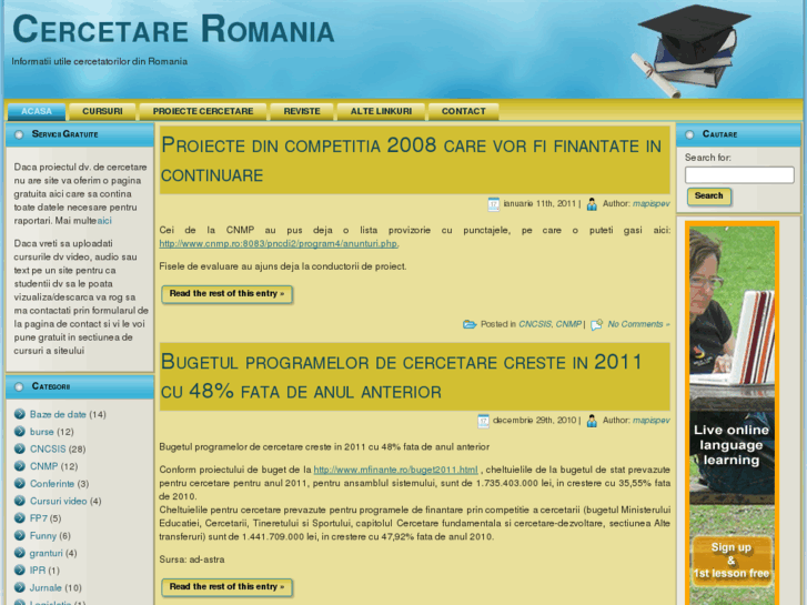 www.cercetareromania.ro