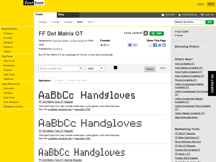 www.dotmatrixfont.com